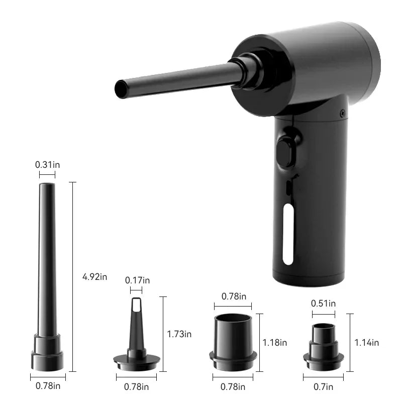 Xiaomi Wireless Air Duster 50000 RPM Dust Blowing Gun USB